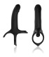 ARMONY DILDO WITH RING VIBRATOR BLACK