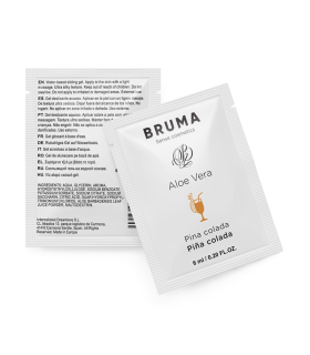 BRUMA 6 ML GEL DESLIZANTE CON ALOE VERA SABOR A PINA COLADA