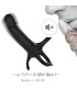 ARMONY DILDO WITH RING VIBRATOR BLACK