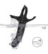 ARMONY DILDO WITH RING VIBRATOR BLACK