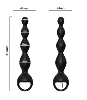 ARMONY VIBRATOR FINGER ANAL PLUG BLACK