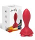 ARMONY PINK VIBRATOR ANAL PLUG SMALL REMOTE CONTROL RED