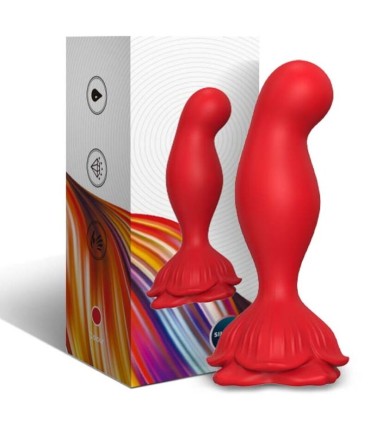 ARMONY PINK VIBRATOR ANAL PLUG REMOTE CONTROL RED