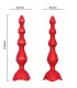 ARMONY PINK VIBRATOR PAGODA ANAL PLUG RED