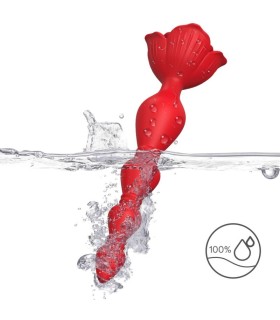 ARMONY PINK VIBRATOR PAGODA ANAL PLUG RED