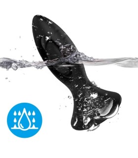 ARMONY VIBRATOR ANAL PLUG SILICONE BLACK