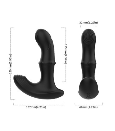 ARMONY ANAL PROSTATE VIBRATOR REMOTE CONTROL BLACK