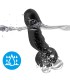 ARMONY DILDO VIBRATOR ANAL PLUG REMOTE CONTROL BLACK