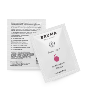 BRUMA 6 ML GEL DESLIZANTE CON ALOE VERA SABOR A CHICLE