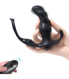 ARMONY KNIGHT VIBRATOR ANAL PROSTATE RING REMOTE CONTROL BLACK