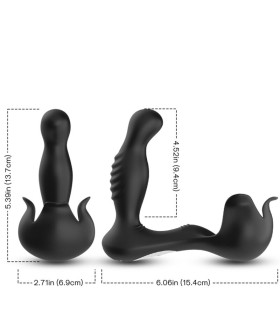 ARMONY SURROUND VIBRATOR ANAL STIMULATOR TESTICULOS REMOTE CONTROL BLACK