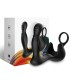 ARMONY SURROUND VIBRATOR ANAL STIMULATOR TESTICULOS RING REMOTE CONTROL BLACK