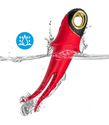 ARMONY SHADOW VIBRATOR DOUBLE HEAD TEASING RED