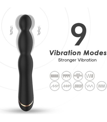 ARMONY BAMBU VIBRATOR ADJUSTABLE BLACK