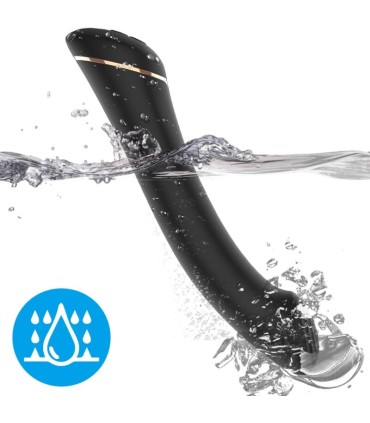 ARMONY VIBRATOR FALT HEAD SILICONE BLACK