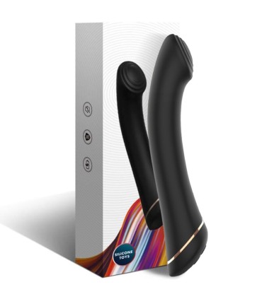 ARMONY VIBRATOR FALT HEAD SILICONE BLACK