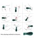 ARMONY STIMULATOR VIBRATOR RABBIT GREEN