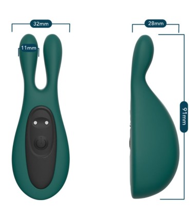 ARMONY STIMULATOR VIBRATOR RABBIT GREEN