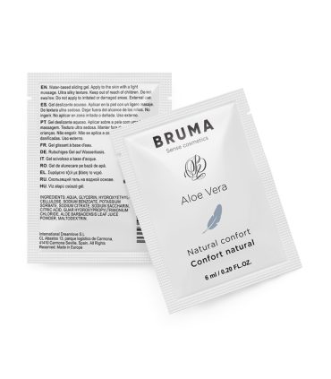 BRUMA 6 ML GEL DESLIZANTE CON ALOE VERA CONFORT NATURAL