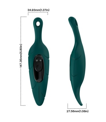 ARMONY STIMULATOR VIBRATOR LEAF GREEN