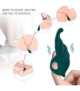 ARMONY FINGER STIMULATOR VIBRATOR GREEN