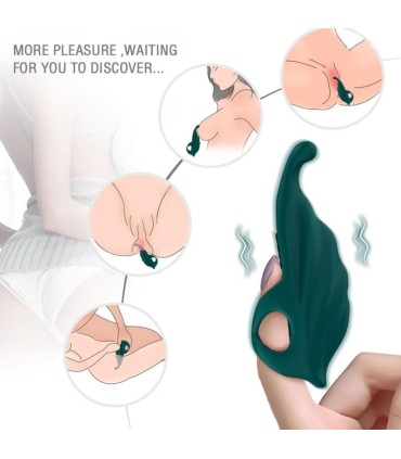 ARMONY FINGER STIMULATOR VIBRATOR GREEN
