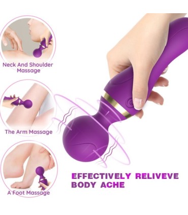 ARMONY FREEZA MASSAGER VIBRATOR SUPER FLEXIBLE HEAD PURPLE