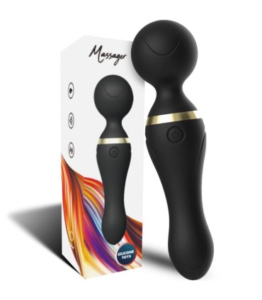 ARMONY FREEZA MASSAGER VIBRATOR SUPER FLEXIBLE HEAD BLACK