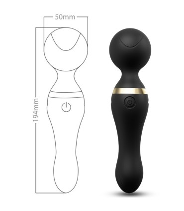 ARMONY FREEZA MASSAGER VIBRATOR SUPER FLEXIBLE HEAD BLACK