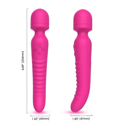 ARMONY MISSION MASSAGER VIBRATOR HEAT EFFECT FUCHSIA