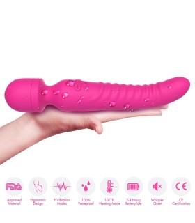 ARMONY MISSION MASSAGER VIBRATOR HEAT EFFECT FUCHSIA