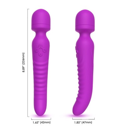 ARMONY MISSION MASSAGER VIBRATOR HEAT EFFECT PURPLE
