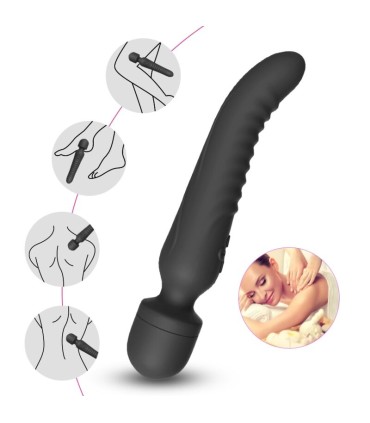 ARMONY MISSION MASSAGER VIBRATOR HEAT EFFECT BLACK