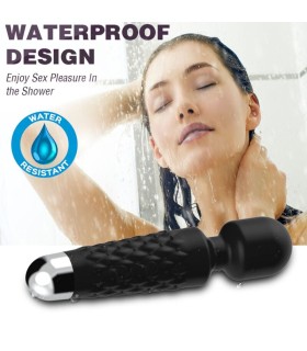 ARMONY POSTMAN MASSAGER VIBRATOR SUPER FLEXIBLE HEAD BLACK