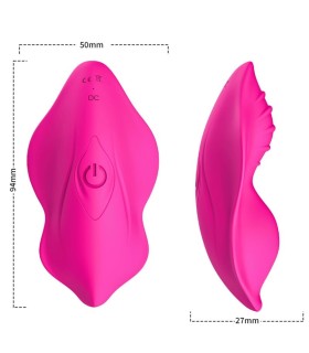 ARMONY WHISPER WEARABLE PANTIES VIBRATOR REMOTE CONTROL FUCHSIA