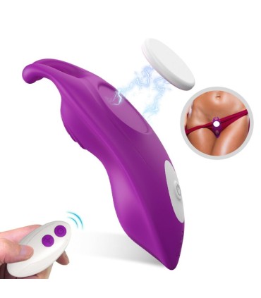 ARMONY HONEYBEE WEARABLE PANTIES VIBRATOR G SPOT REMOTE CONTROL PURPLE