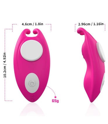 ARMONY HONEYBEE WEARABLE PANTIES VIBRATOR G SPOT FUCHSIA FREE APP
