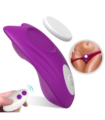 ARMONY BUTTERFLY WEARABLE PANTIES VIBRATOR REMOTE CONTROL PURPLE