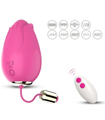 ARMONY MANDALA EGG VIBRATOR G SPOT REMOTE CONTROL FUCHSIA