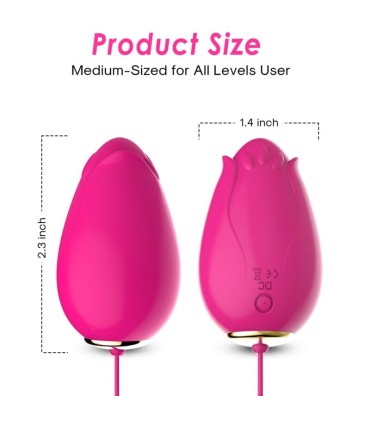ARMONY MANDALA EGG VIBRATOR G SPOT REMOTE CONTROL FUCHSIA