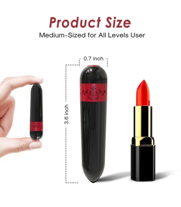 ARMONY ROCKET VIBRATOR BULLET REMOTE CONTROL BLACK