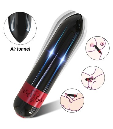 ARMONY ROCKET VIBRATOR BULLET REMOTE CONTROL BLACK