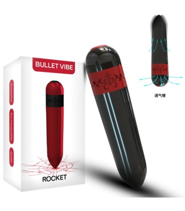 ARMONY ROCKET VIBRATOR BULLET REMOTE CONTROL BLACK