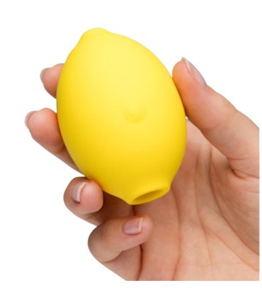ROMP LEMON CRUSH PLEASURE AIR CLITORAL STIMULATOR YELLOW