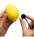 ROMP LEMON CRUSH PLEASURE AIR CLITORAL STIMULATOR YELLOW