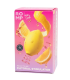 ROMP LEMON CRUSH PLEASURE AIR CLITORAL STIMULATOR YELLOW