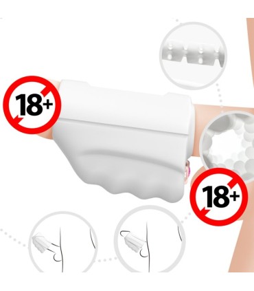 ARMONY MASTER MASTURBATOR VIBRATOR WHITE