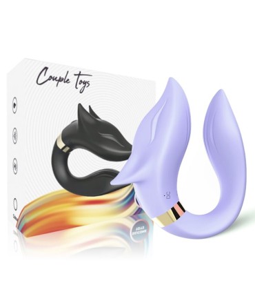 ARMONY FOX VIBRATOR FOR COUPLES REMOTE CONTROL PURPLE