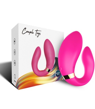 ARMONY CRESCENT VIBRATOR FOR COUPLES REMOTE CONTROL FUCHSIA
