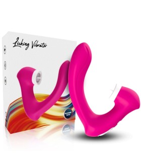 ARMONY SECRETKISS LICKING VIBRATING CLIT VIBRATOR CURVED FUCHSIA